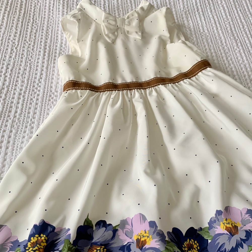 Janie and Jack dress with equestrian theme